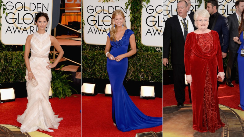 Illustration for article titled All the Looks From the Golden Globes Red Carpet